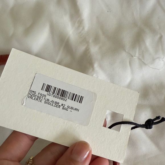 NWT STAUD Valerie Shoulder Bag, Auburn Suede - Picture 9 of 12